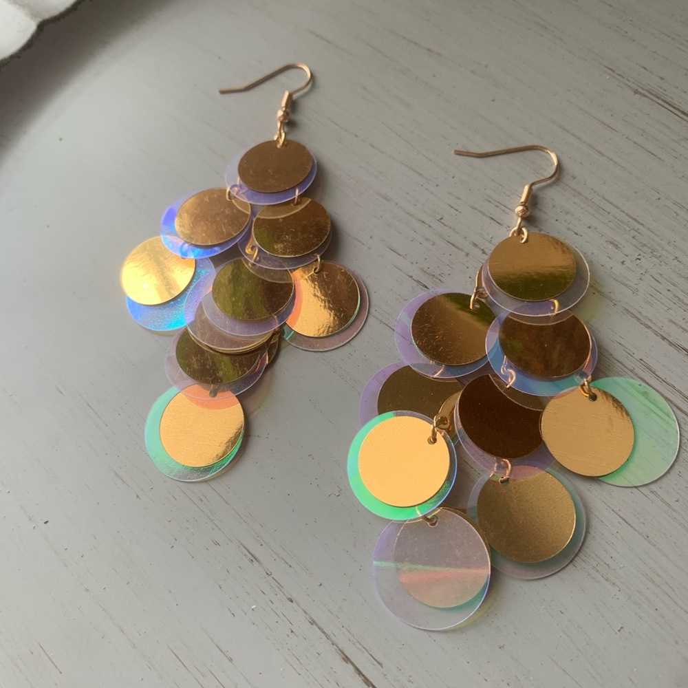 "Enchanted Ocean Scales Earrings"